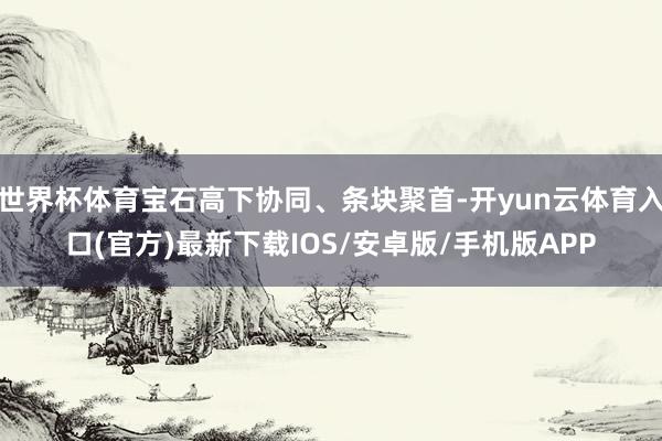 世界杯体育宝石高下协同、条块聚首-开yun云体育入口(官方)最新下载IOS/安卓版/手机版APP