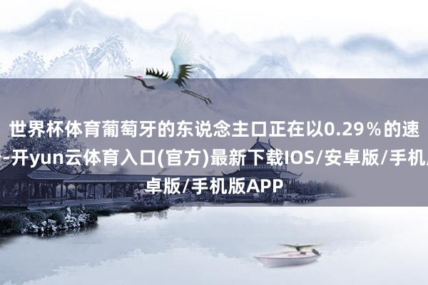 世界杯体育　　葡萄牙的东说念主口正在以0.29％的速率减少-开yun云体育入口(官方)最新下载IOS/安卓版/手机版APP