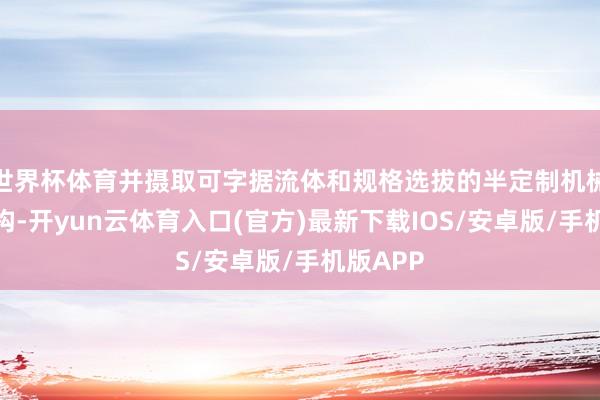 世界杯体育并摄取可字据流体和规格选拔的半定制机械密封机构-开yun云体育入口(官方)最新下载IOS/安卓版/手机版APP