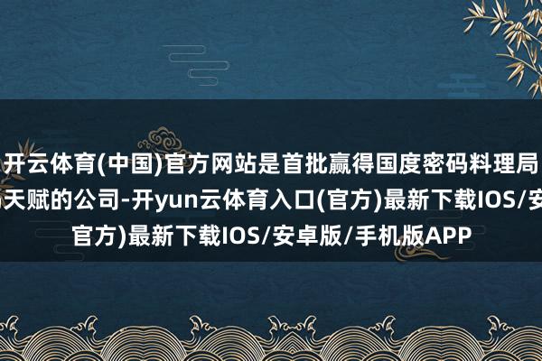 开云体育(中国)官方网站是首批赢得国度密码料理局认定具有商用密码天赋的公司-开yun云体育入口(官方)最新下载IOS/安卓版/手机版APP