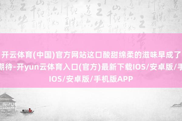 开云体育(中国)官方网站这口酸甜绵柔的滋味早成了我夏天的期待-开yun云体育入口(官方)最新下载IOS/安卓版/手机版APP